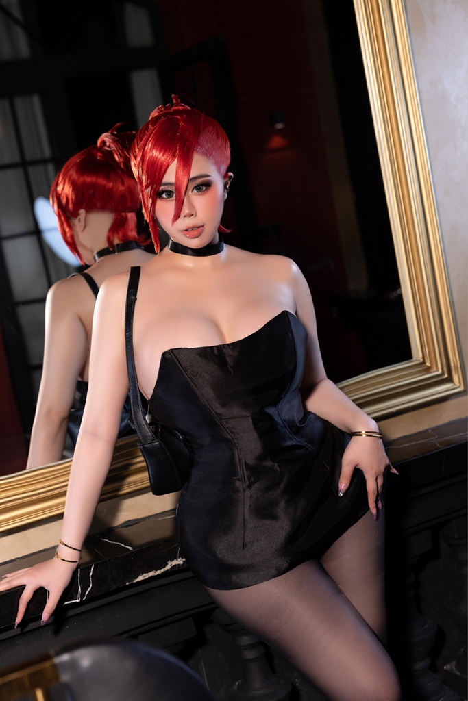 Noi Oogami - Frankie Foster Black Dress - Mitaku photo 1-8