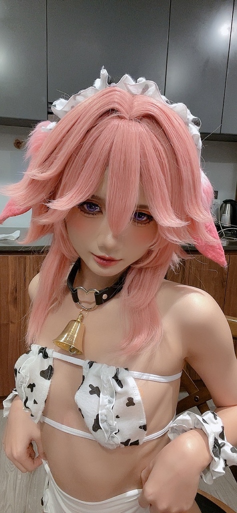 PoppaChan - Yae Miko Cow - Mitaku photo 3-2