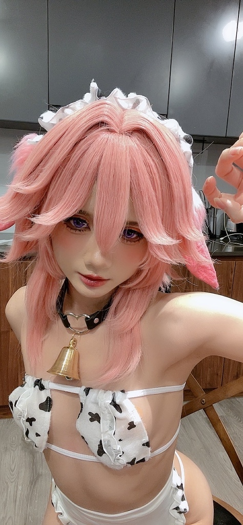 PoppaChan - Yae Miko Cow - Mitaku photo 3-3