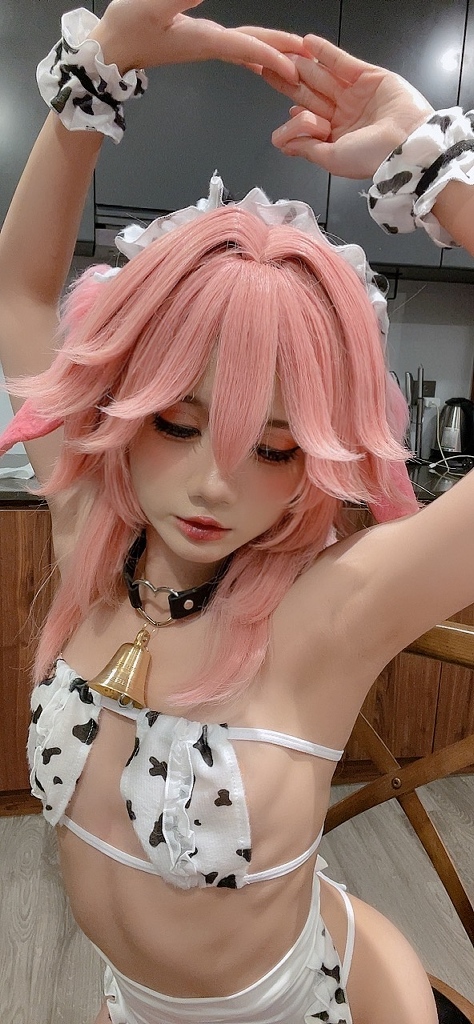 PoppaChan - Yae Miko Cow - Mitaku photo 3-8