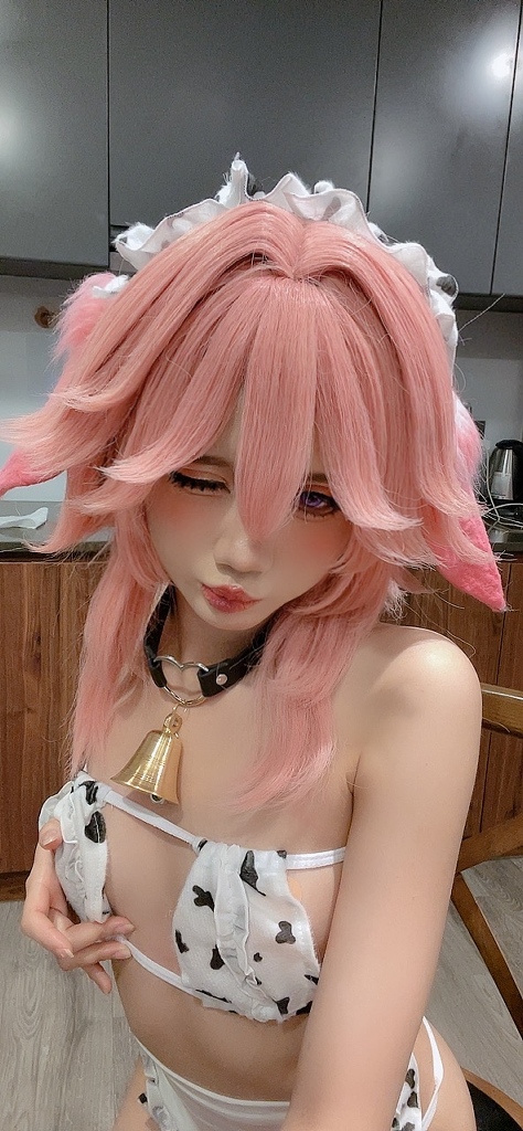 PoppaChan - Yae Miko Cow - Mitaku photo 3-14