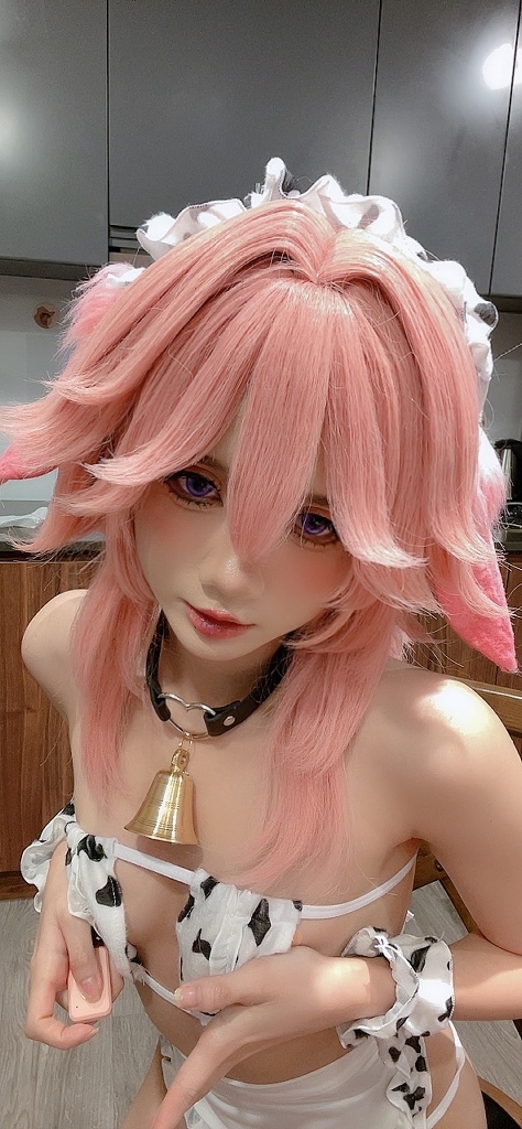 PoppaChan - Yae Miko Cow - Mitaku photo 3-18