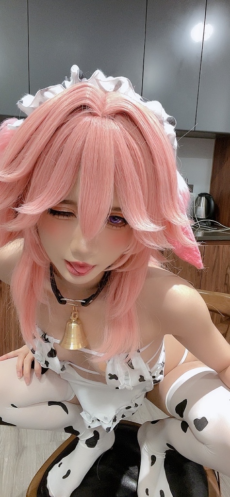 PoppaChan - Yae Miko Cow - Mitaku photo 4-3