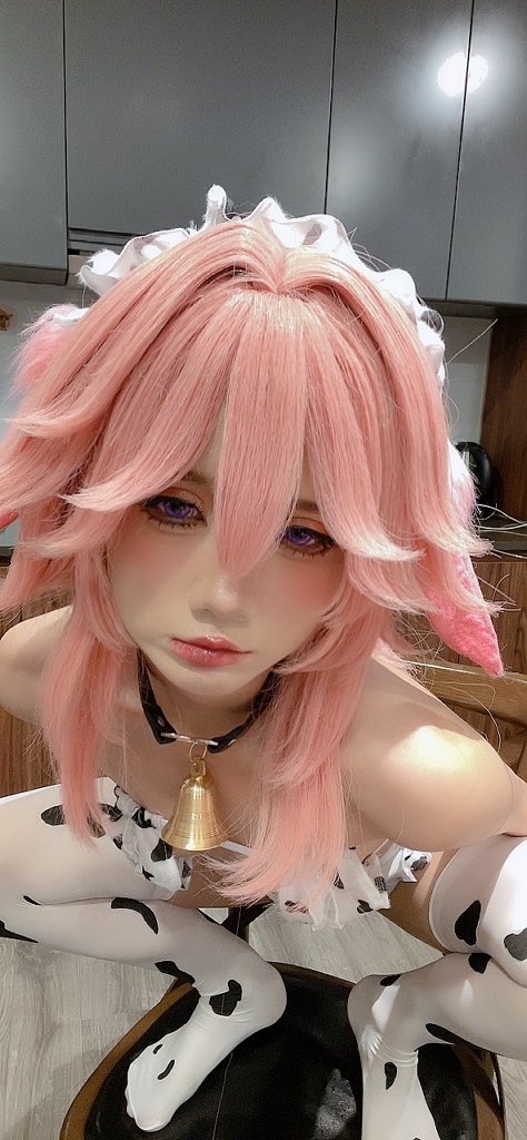 PoppaChan - Yae Miko Cow - Mitaku photo 4-7