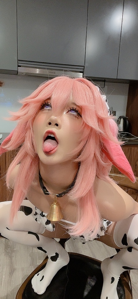 PoppaChan - Yae Miko Cow - Mitaku photo 4-9