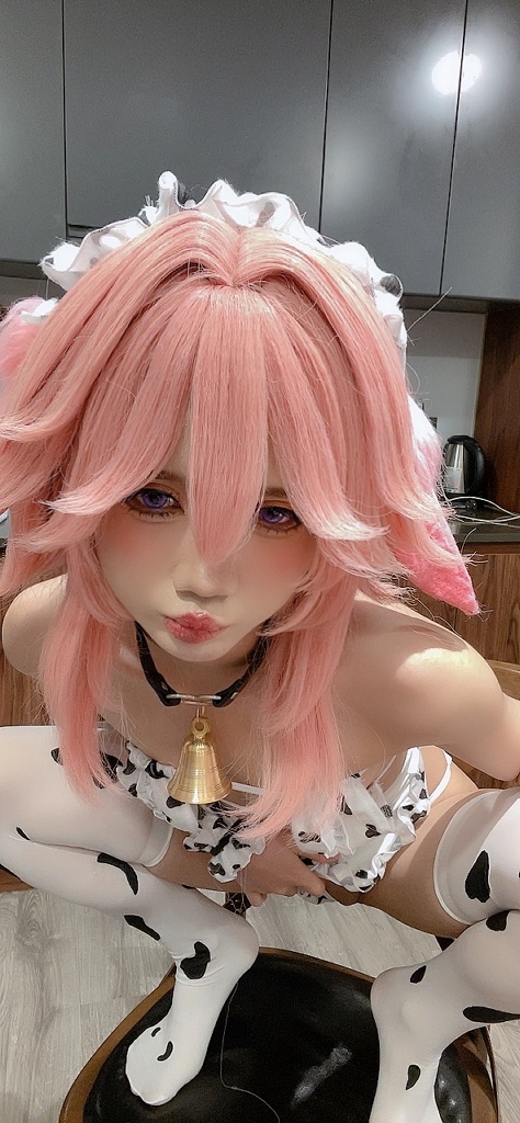 PoppaChan - Yae Miko Cow - Mitaku photo 4-10