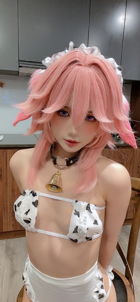 PoppaChan - Yae Miko Cow - Mitaku photo 4-11