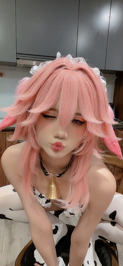 PoppaChan - Yae Miko Cow - Mitaku photo 4-16