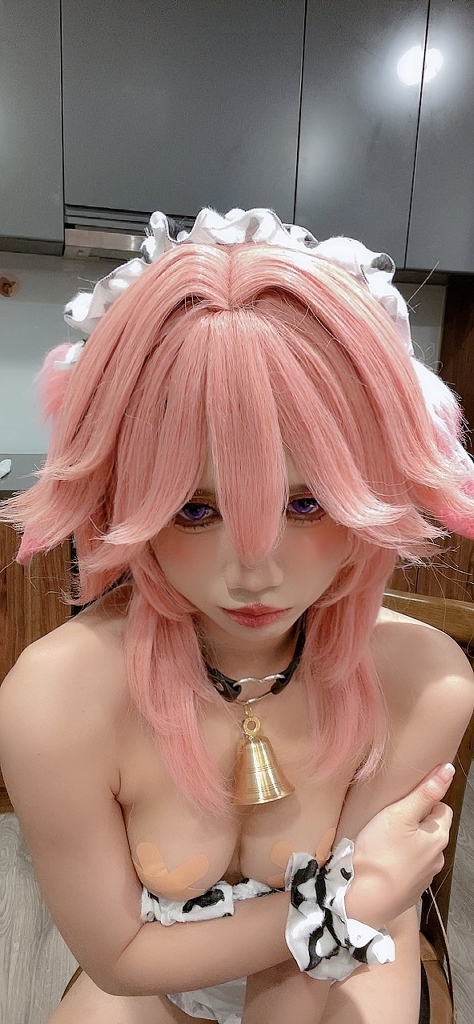 PoppaChan - Yae Miko Cow - Mitaku photo 5-3