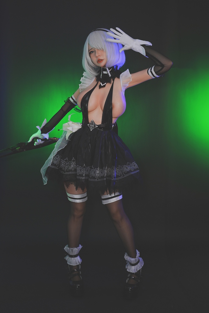 Potato Godzilla - Eve 2B Dress (Stellar Blade) - Mitaku photo 1-5
