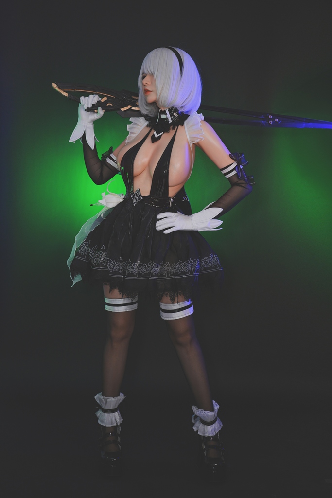 Potato Godzilla - Eve 2B Dress (Stellar Blade) - Mitaku photo 1-6