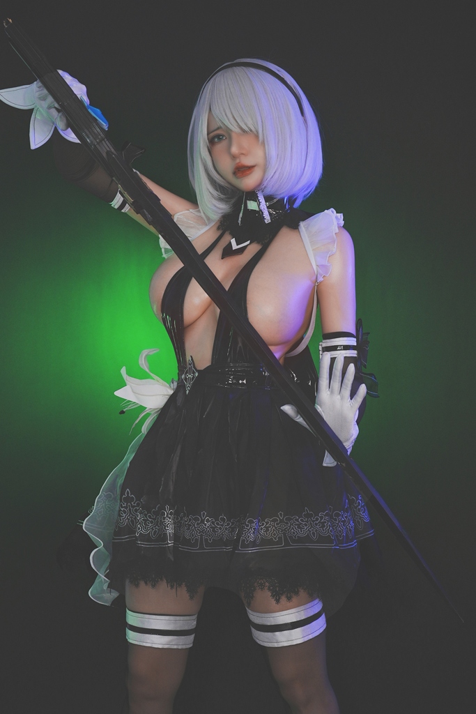 Potato Godzilla - Eve 2B Dress (Stellar Blade) - Mitaku photo 1-7