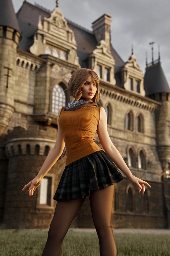 Purple Amelie - Ashley (Resident Evil 4) - Mitaku photo 1-2