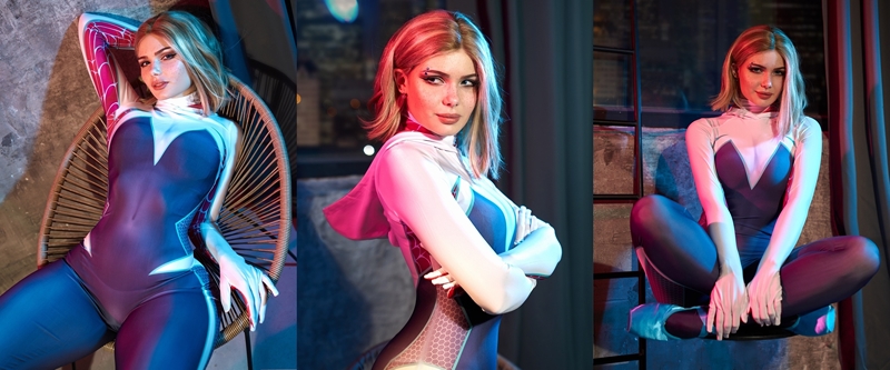 Purple Amelie - Spider-Gwen - Mitaku