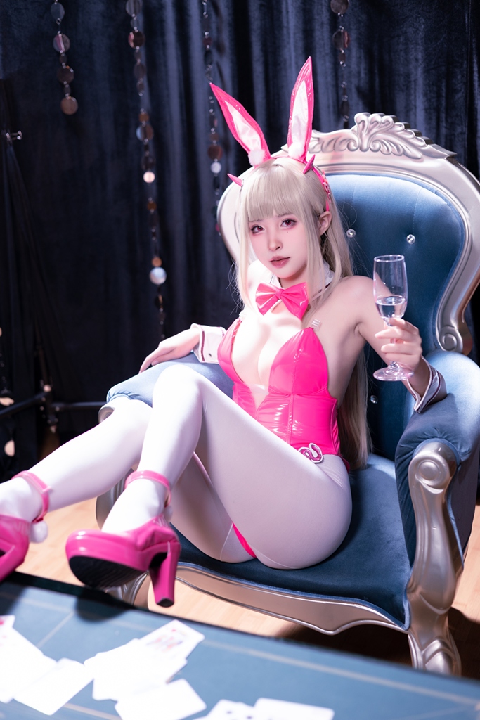 Shimizu Yuno 清水由乃 - Alice Bunny Suit (NIKKE) - Mitaku photo 1-16