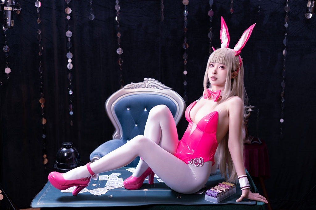 Shimizu Yuno 清水由乃 - Alice Bunny Suit (NIKKE) - Mitaku photo 1-7