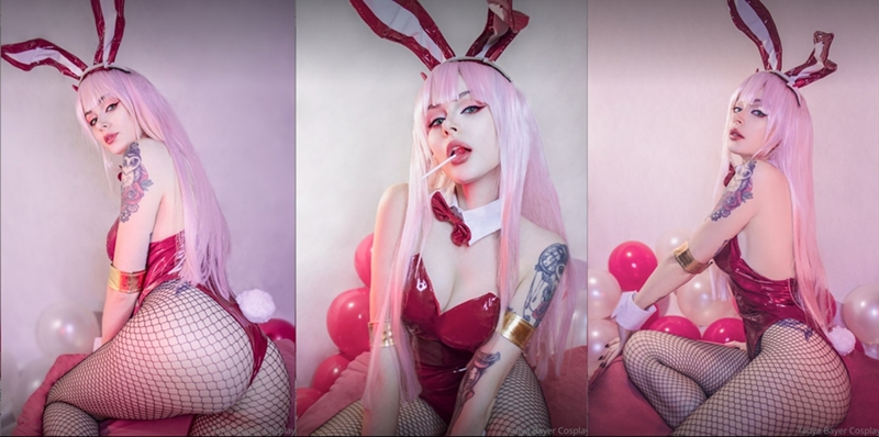Tanya Bayer - Zero Two Bunny Suit - Mitaku