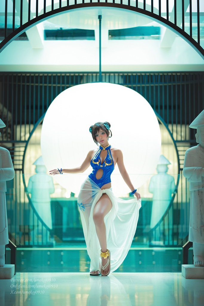 Umeko J - Chun-Li Outfit 4 (Street Fighter 6) - Mitaku photo 3-5