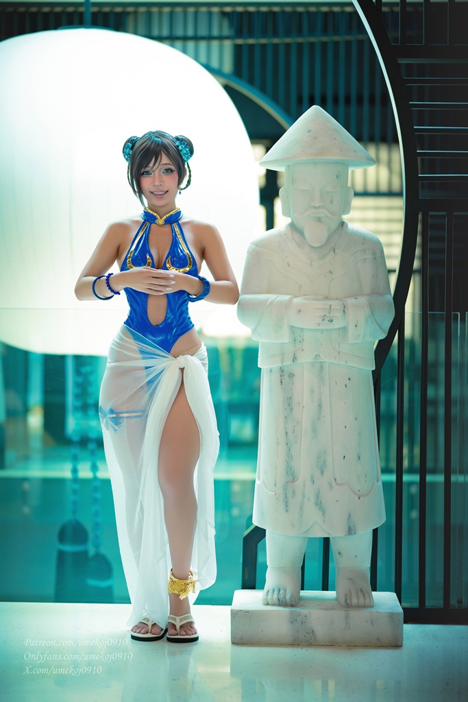 Umeko J - Chun-Li Outfit 4 (Street Fighter 6) - Mitaku photo 3-6
