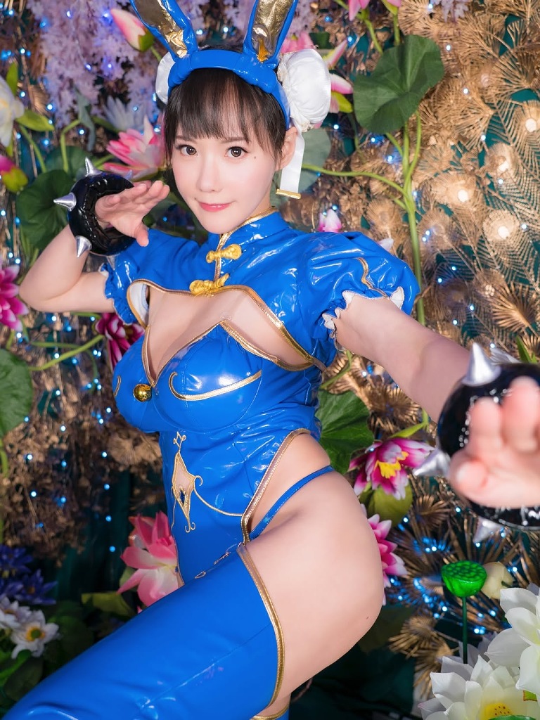 Kaho Shibuya - Chun-Li Bunny Suit - Mitaku photo 1-3