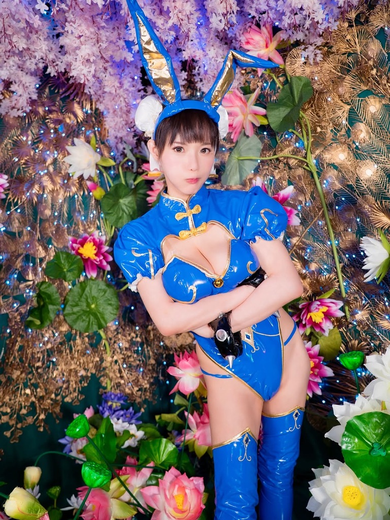 Kaho Shibuya - Chun-Li Bunny Suit - Mitaku photo 1-5