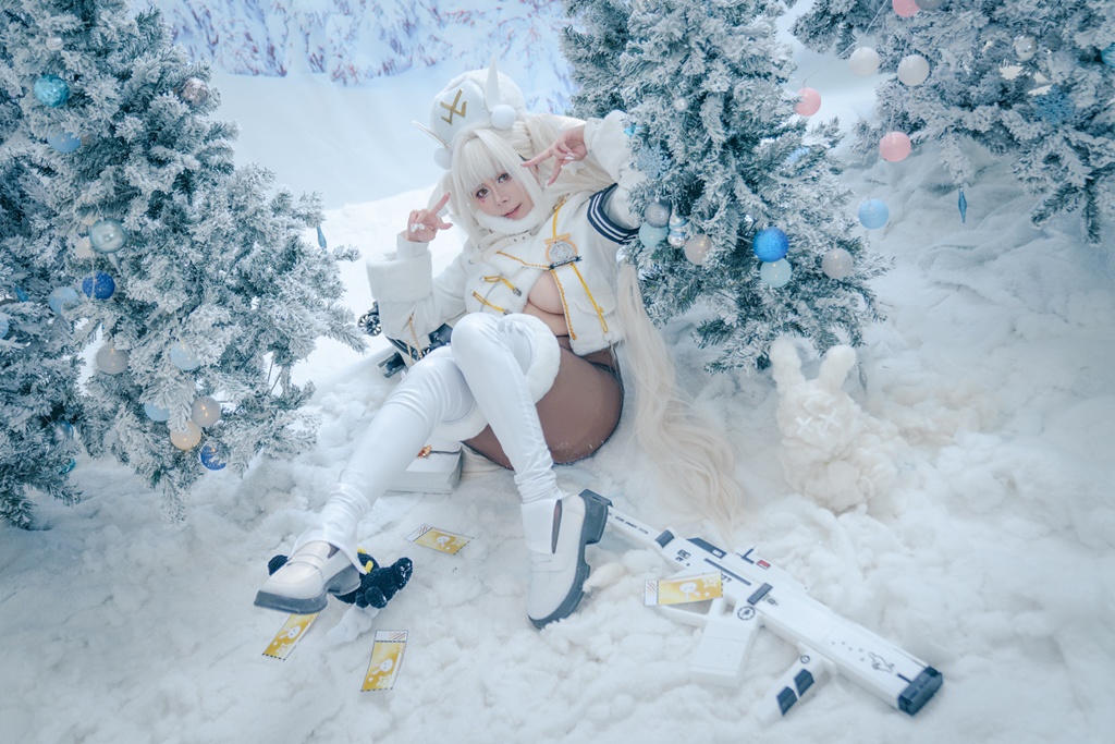 Aletha Cosplay - Blanc Fortune Express (NIKKE) - Mitaku photo 1-5