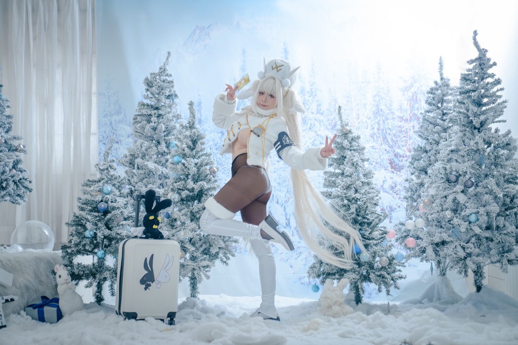 Aletha Cosplay - Blanc Fortune Express (NIKKE) - Mitaku photo 1-6