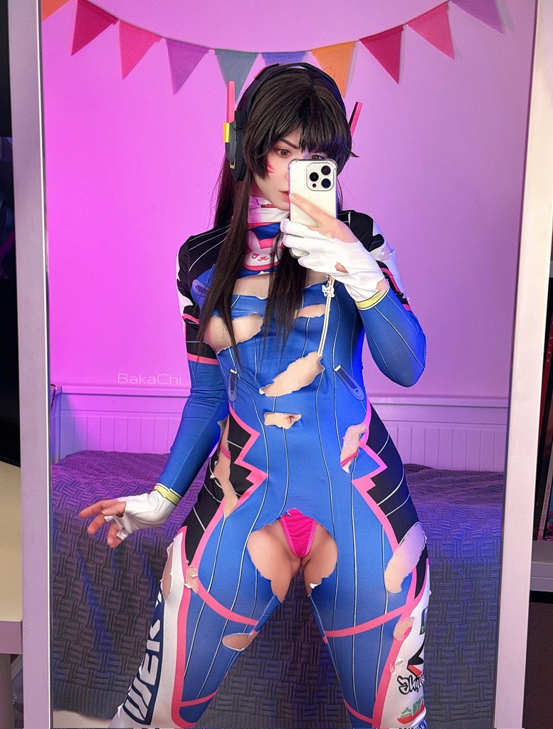 BakaChi - D.Va  - Mitaku photo 1-9