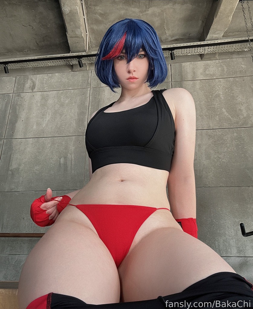 BakaChi - Ryuko Matoi Gym - Mitaku photo 1-5