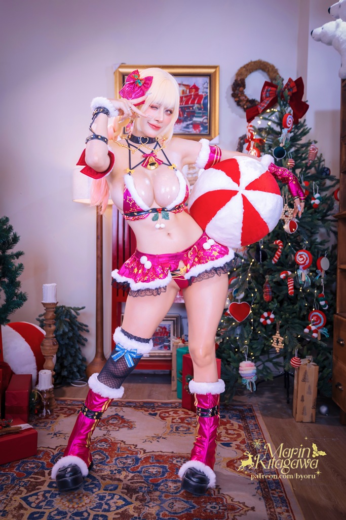 Byoru - Marin Kitagawa Xmas - Mitaku photo 1-2