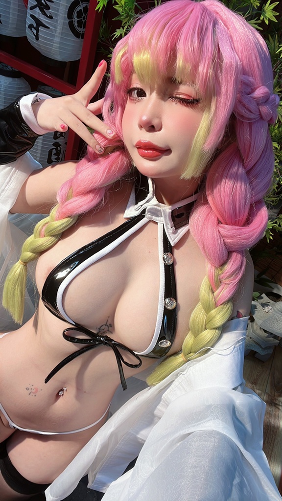 Umeko J - Mitsuri Kanroji Lingerie - Mitaku photo 5-4