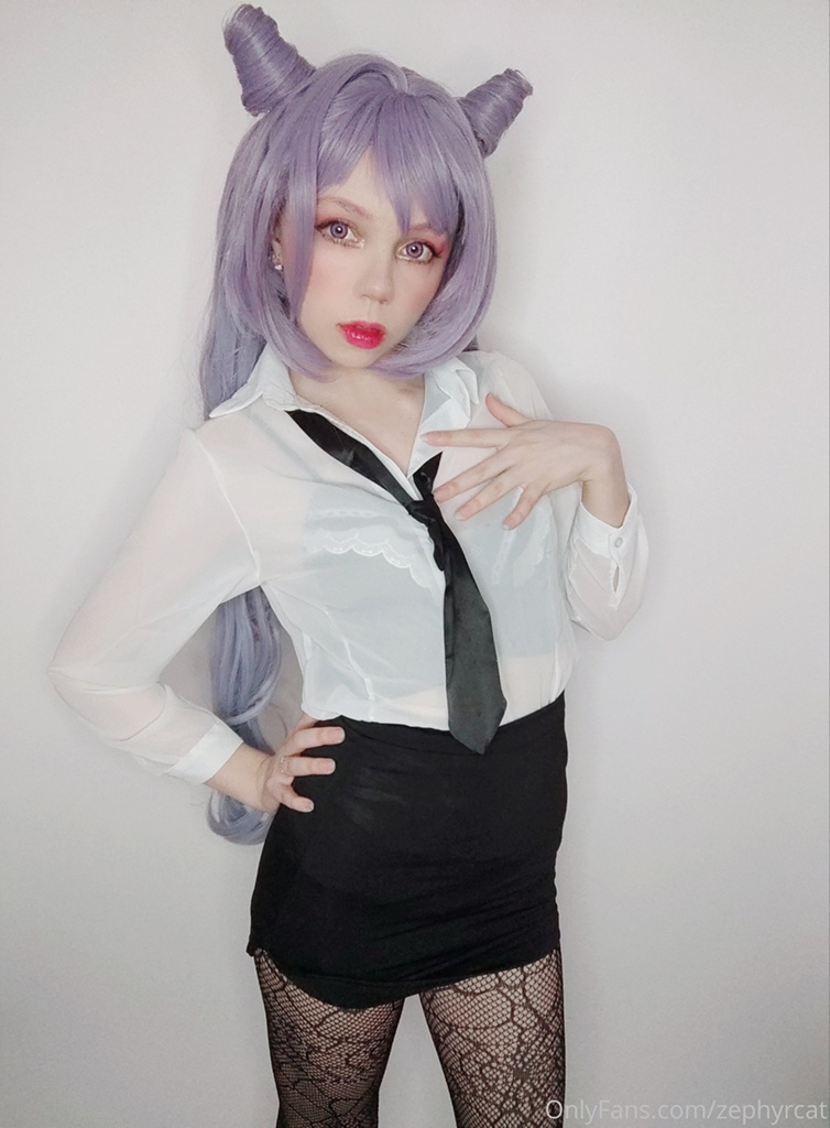 Zephyr Cat - Keqing Office Lady - Mitaku photo 1-0