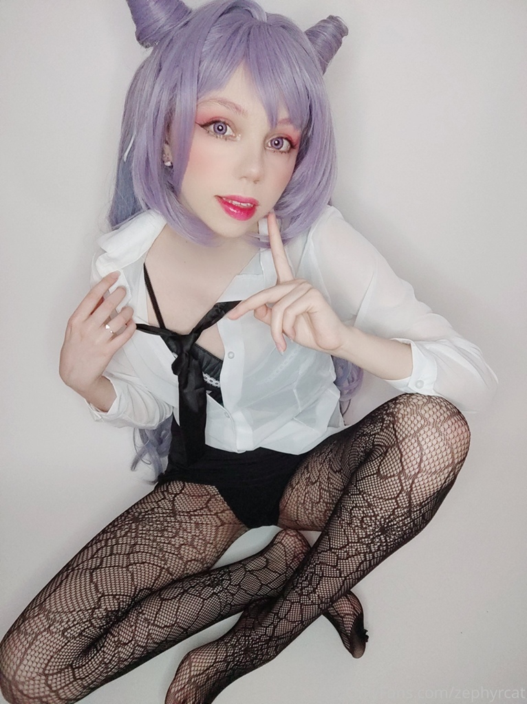 Zephyr Cat - Keqing Office Lady - Mitaku photo 1-3