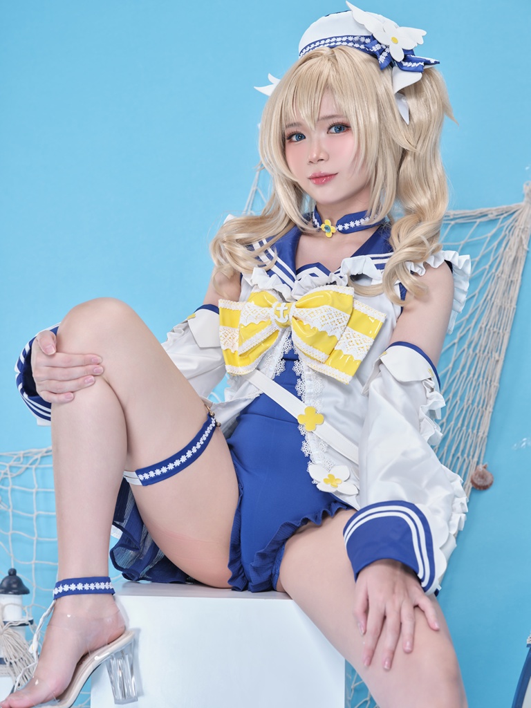 ZinieQ - Barbara Swimsuit (Genshin Impact) - Mitaku photo 1-10