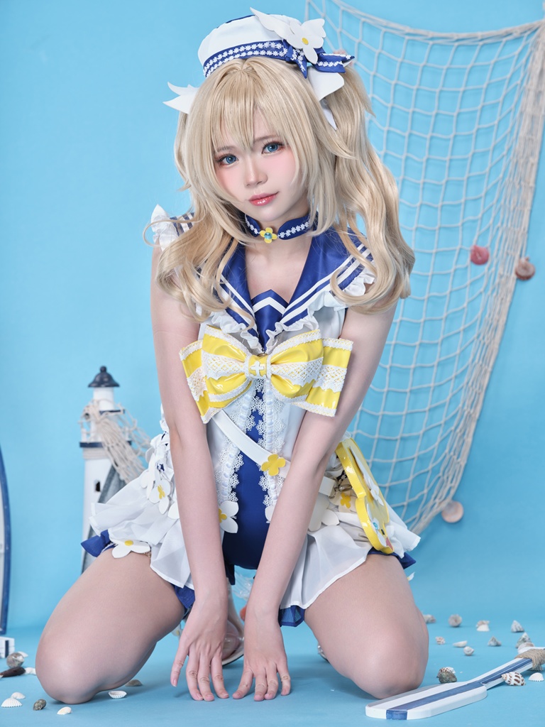 ZinieQ - Barbara Swimsuit (Genshin Impact) - Mitaku photo 1-14