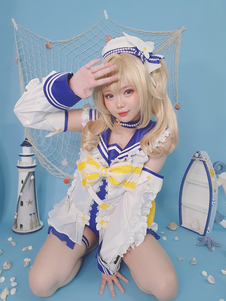 ZinieQ - Barbara Swimsuit (Genshin Impact) - Mitaku photo 2-0