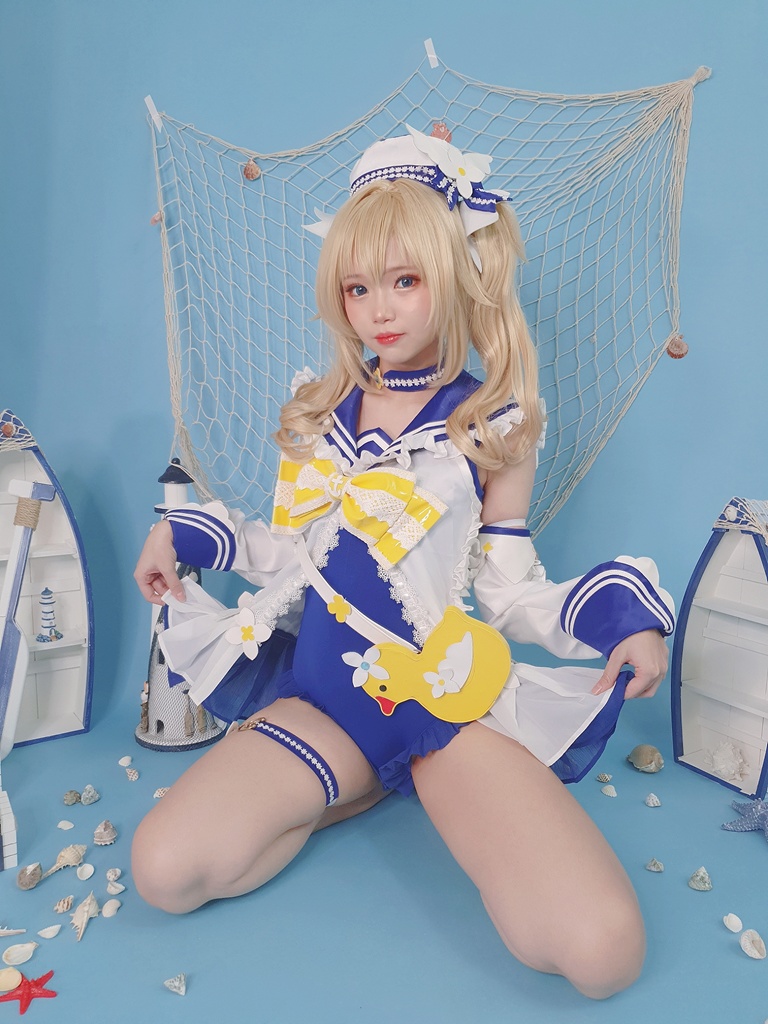 ZinieQ - Barbara Swimsuit (Genshin Impact) - Mitaku photo 2-1