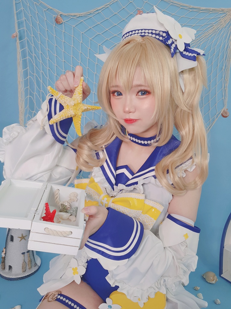 ZinieQ - Barbara Swimsuit (Genshin Impact) - Mitaku photo 2-2