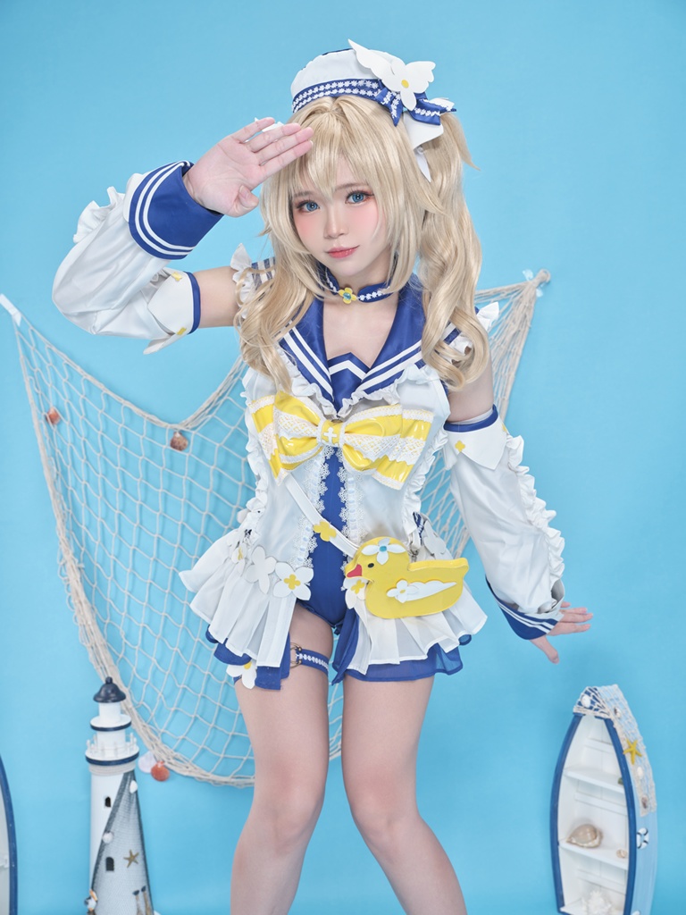 ZinieQ - Barbara Swimsuit (Genshin Impact) - Mitaku photo 1-4