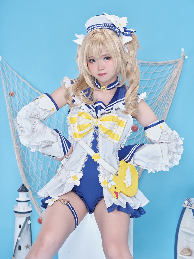 ZinieQ - Barbara Swimsuit (Genshin Impact) - Mitaku photo 1-5