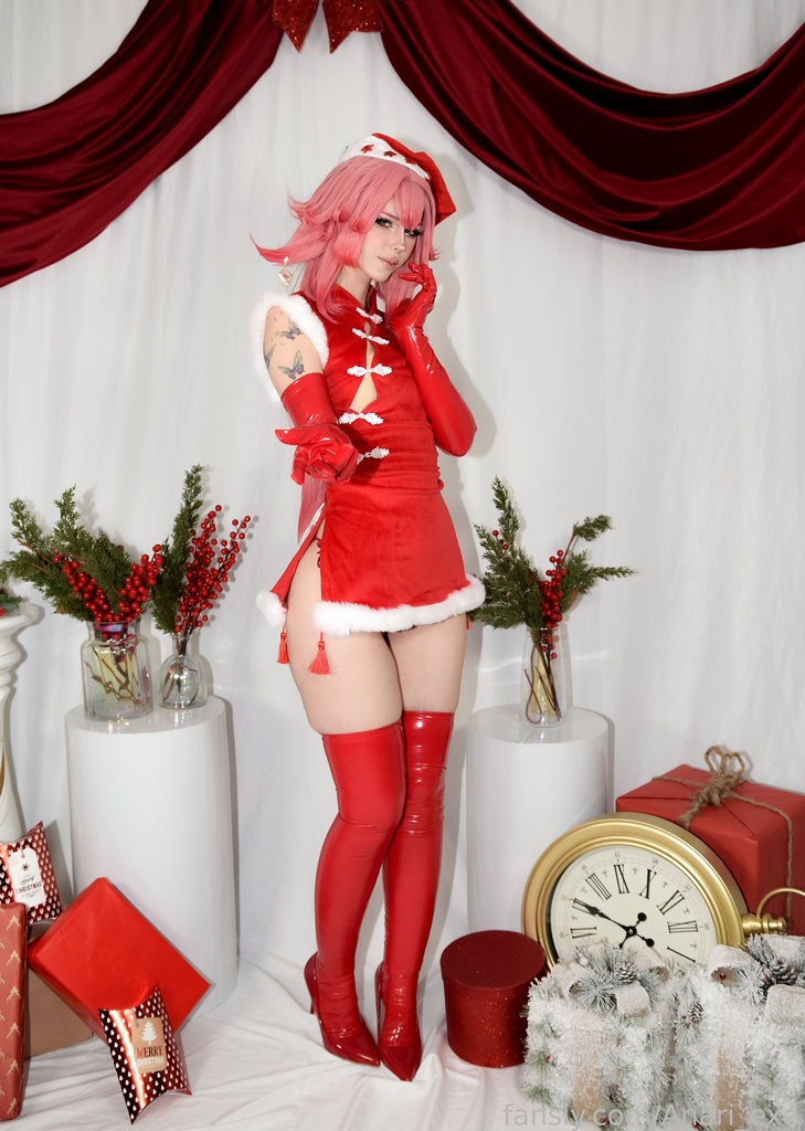 Anari.exe - Yae Miko Xmas - Mitaku photo 1-1