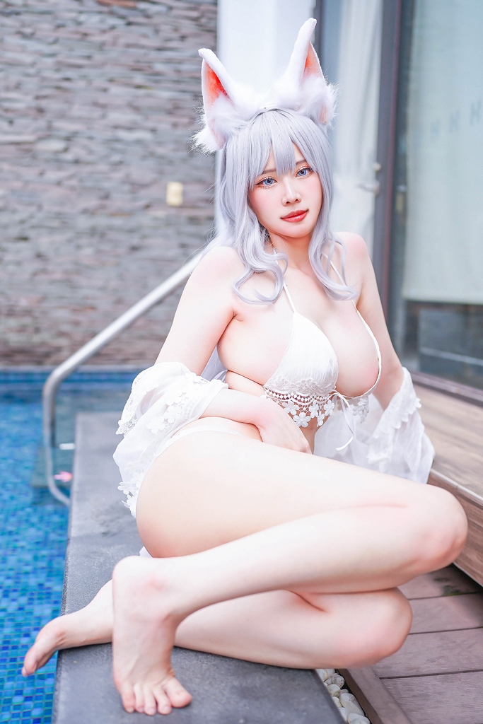 KaYa Huang - Shinano Dreamy White Sands (Azur Lane) - Mitaku photo 1-6