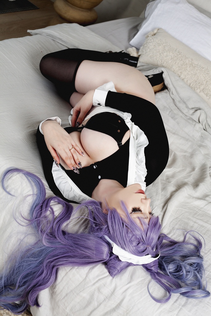 Kamelya Chan - Keqing Maid - Mitaku photo 1-18