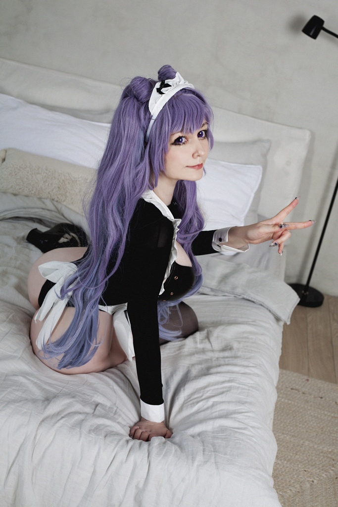 Kamelya Chan - Keqing Maid - Mitaku photo 1-19