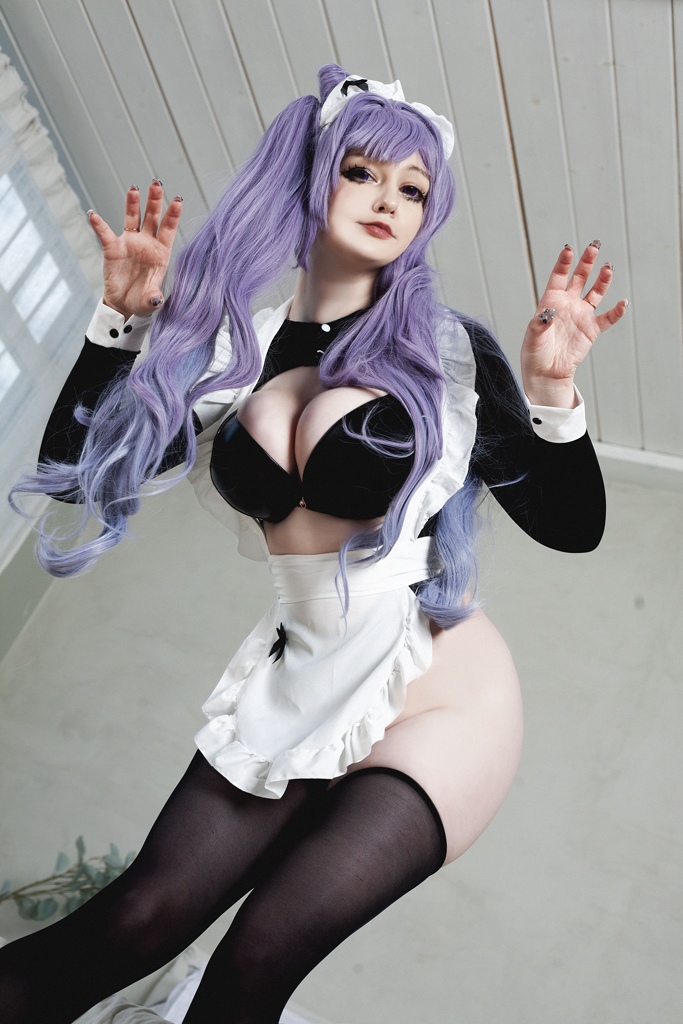 Kamelya Chan - Keqing Maid - Mitaku photo 1-2