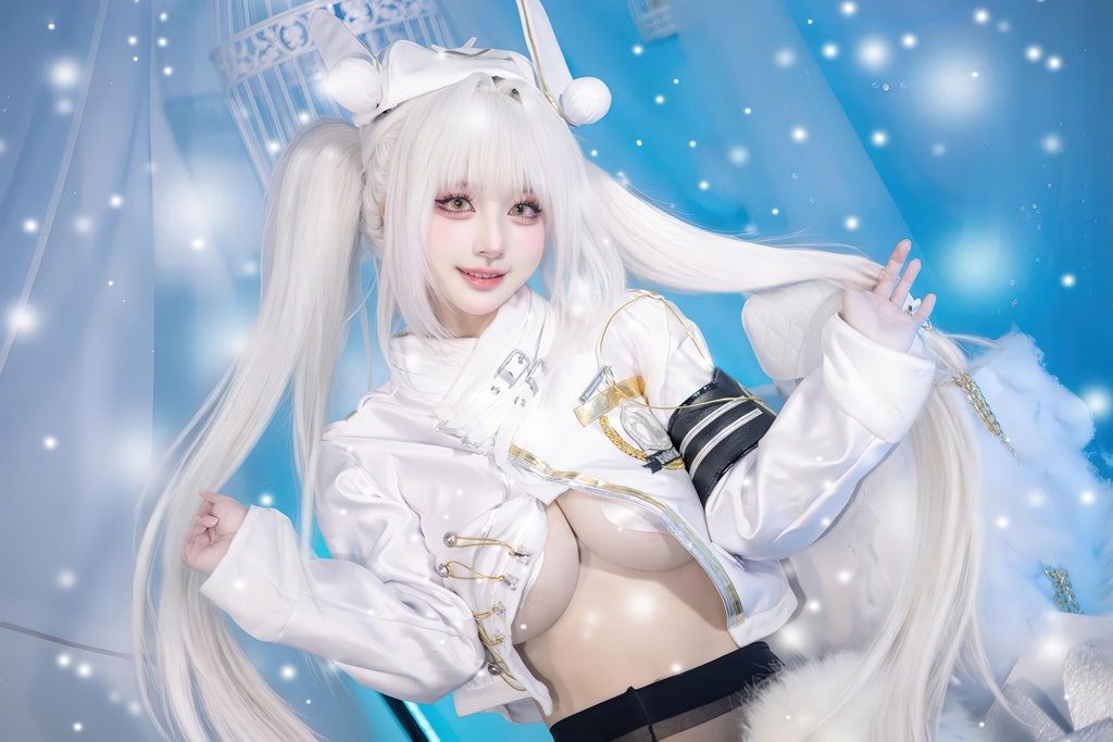Okita Rinka - Blanc Fortune Express (NIKKE) - Mitaku photo 1-2