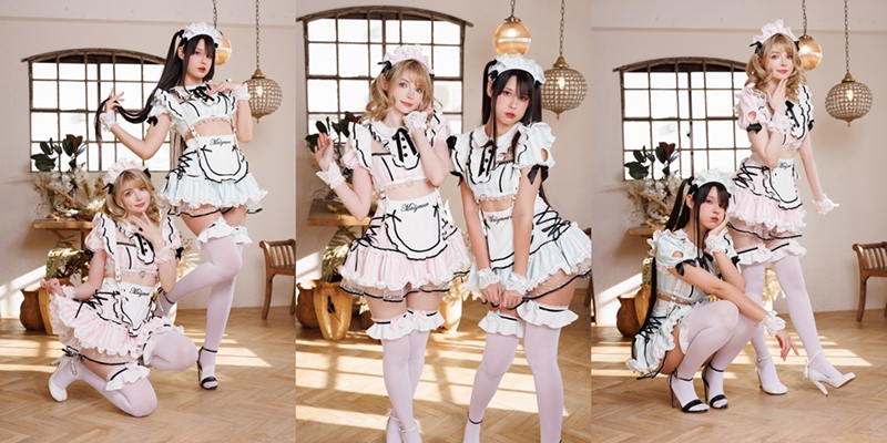 PeachMilky Jean WanWan Ice Cream Parlour Maids Cover