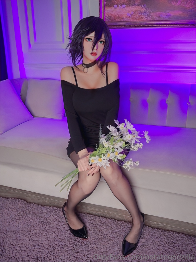 Potato Godzilla - Reze Black Dress - Mitaku photo 1-2