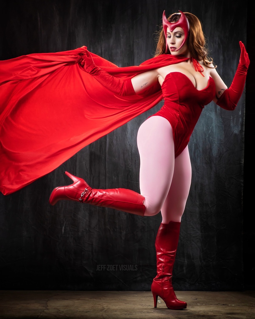 Samurai Jill - Scarlet Witch - Mitaku photo 1-4