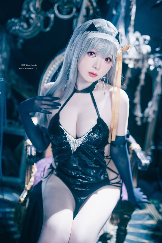 Shimo - Modernia Black Dress (NIKKE) - Mitaku photo 1-1